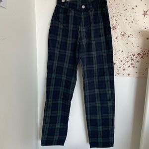 Plaid pants